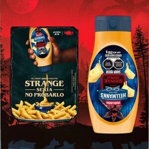 Hellman's Stranger Things Cheese Dressing - Aderezo Hellman's Queso (310gr)